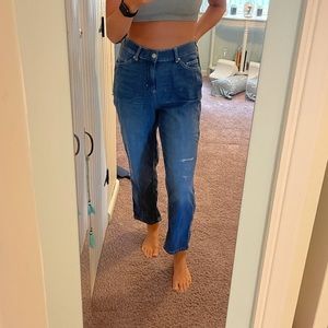 FREE PEOPLE DENIM TROUSER